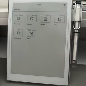 E-ink Tablet with Pen - White